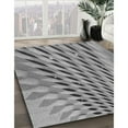 thumbnail image 3 of Ahgly Company Machine Washable Indoor Rectangle Transitional Gray Cloud Gray Area Rugs, 5' x 7', 3 of 7