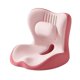 thumbnail image 4 of Cojín ergonómico de asiento, almohada de soporte suave para sillas de oficina y comedor, para el coxis. Rosa, 4 of 9