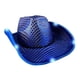 thumbnail image 4 of Sombrero de vaquero iluminado, sombrero de sol de moda para festivales, playas, vacaciones, regalo de celebración Azul, 4 of 8