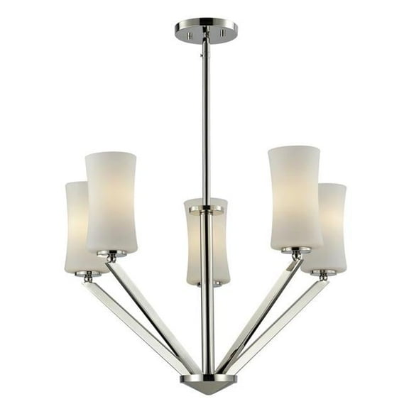 Z-Lite 608-5-CH 5 Light Chandelier