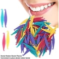 thumbnail image 4 of 100pcs Dental Rubber Bands Placers, Elastic Band Placers Orthodontic Placers Tool for Braces Bands Multi?Color, 4 of 8