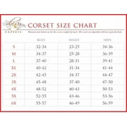 Lavish White Underbust Zipper Corset