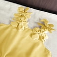 thumbnail image 6 of Cethrio Girls Summer Outfit Sets, 2 Piece Flutter Sleeve Vacation Casual Girls Clothing sets Yellow Size 3-4 T, 6 of 7