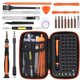 thumbnail image 1 of Juego de destornilladores de precisión, kit de reparación electrónica profesional 68 en 1 para productos electrónicos naranja, 1 of 5