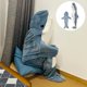 thumbnail image 2 of Saco de dormir de tiburón de dibujos animados, pijama de oficina, manta de tiburón Karakal, chal de sirena de tela de alta calidad para niños y adultos, 2 of 4