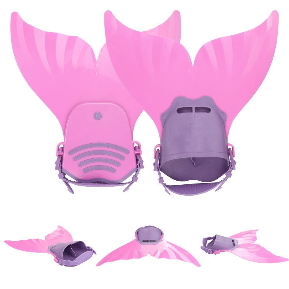 Kids Flippers Mermaid Swimming Fin Diving Monofin for Kids Children