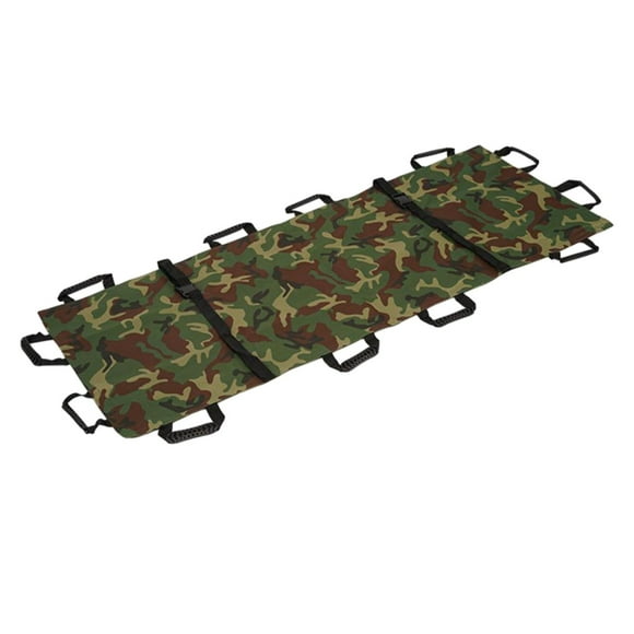 Almencla Folding Soft Stretcher with 12 Handles Multipurpose Portable Transport Stretcher