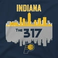 thumbnail image 4 of Men's Stadium Essentials Navy Indiana Pacers Cities T-Shirt, 4 of 4