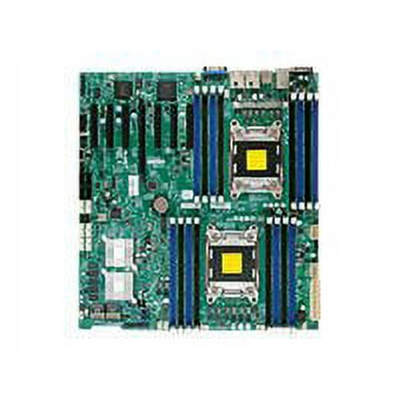 SUPERMICRO X9DRH-7TF - Motherboard - extended ATX - LGA2011 Socket - 2 CPUs supported - C602J Chipset - 2 x 10 Gigabit LAN - onboard graphics
