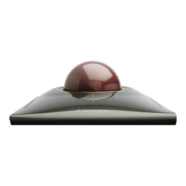 Kensington SlimBlade Trackball - Trackball - Filaire - USB - graphite, Rouge Rubis
