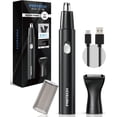 thumbnail image 1 of PRITECH Nose Hair Trimmer for Men & Womens,Rechargeable Nose Trimmer,Portable Nose Hair Clippers with Ear Hair Trimmer Ipx5 Washable Ear and Nose Clippers, 1 of 7