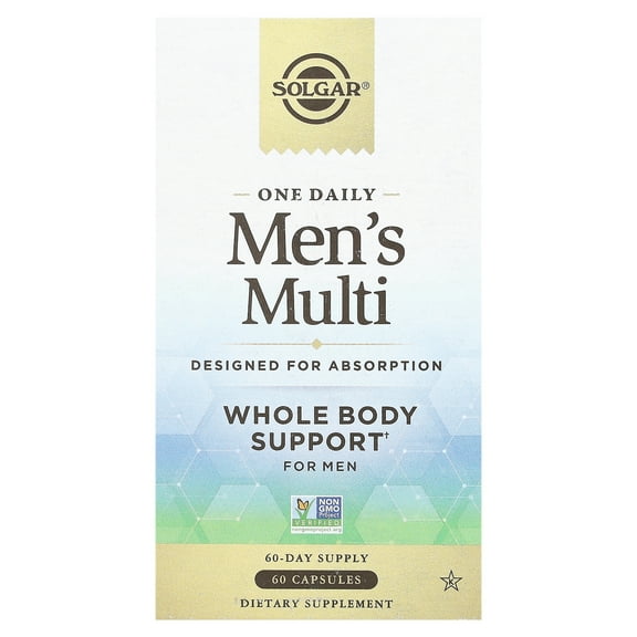 Solgar One Daily Men's Multi, 60 Capsules