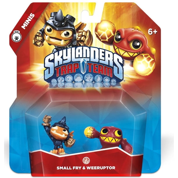 Skylanders Trap Team Small Fry / Weeruptor 2 pack Mini Character Pack (Universal)