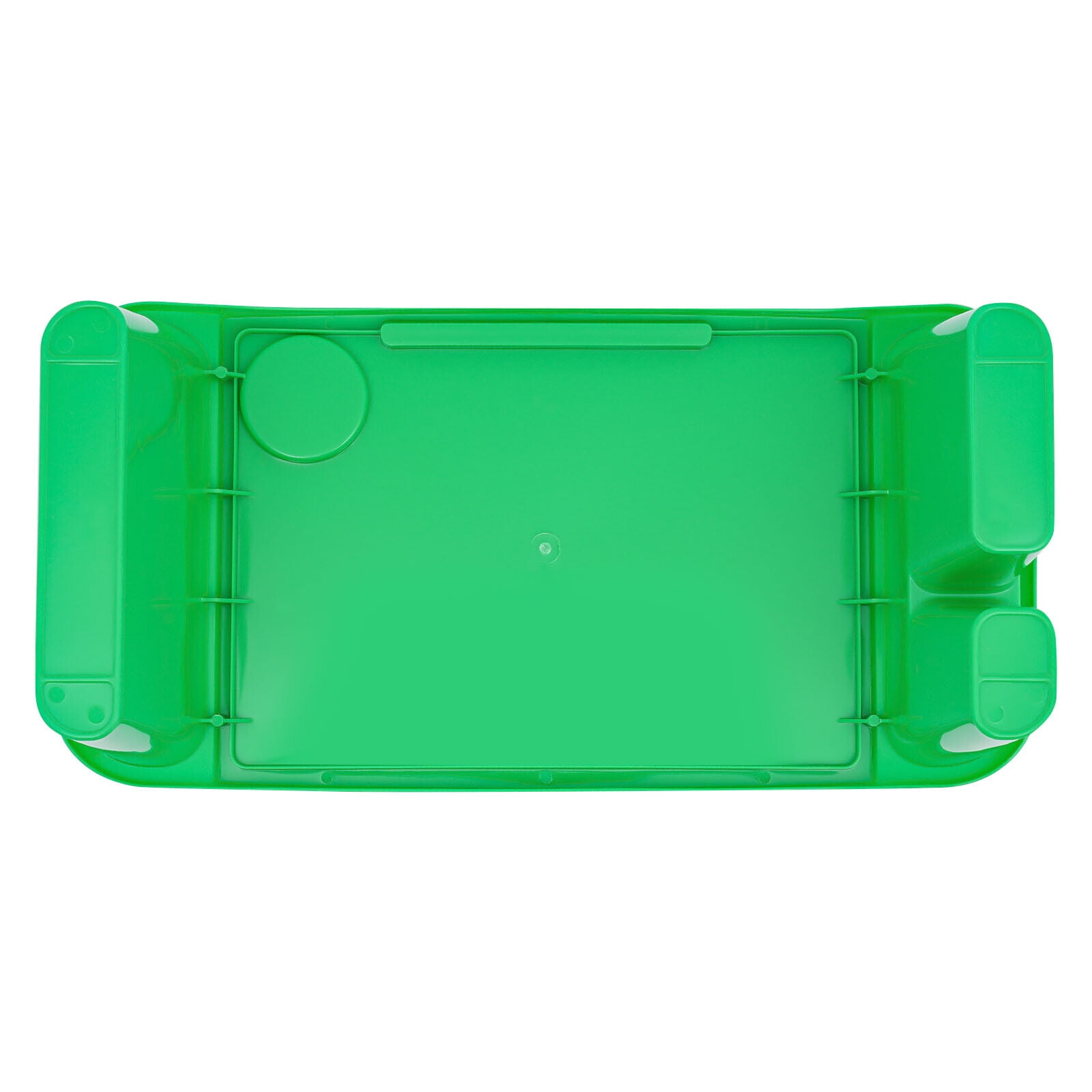 Plastic Breakfast Laptop Trays with Side Pockets, Portable Lap Bed Table 12 Lap Desk Trays 12 Pcs Kids Lap Desk Tray