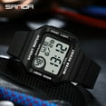 thumbnail image 3 of SANDA New Men's Watches Sport Military Watch Shock Resistant Waterproof Digital Wristwatch for Men Clock relogio masculino 2129, 3 of 6