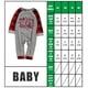 thumbnail image 4 of Conjunto de pijamas familiares navideños Pantalones superiores de manga larga Ropa de dormir Ropa de dormir 3M-6M Inevent AP000273-15, 4 of 7