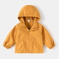 thumbnail image 2 of Agkizg Boys Waterproof Hooded Zip Up Jacket Lightweight Outdoor Casual Fall Coat, 2 of 4