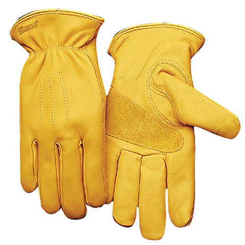 Kinco KINCO 198M Men's Unlined Premium Grain Cowhide Gloves, Medium