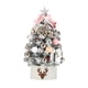thumbnail image 4 of Mini árbol de Navidad DIY de 45 cm con decoración de mesa de luz, ramas artificiales Arco Rosa, 4 of 9