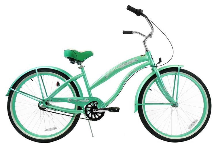 green cruiser bike
