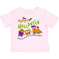 thumbnail image 3 of Inktastic Happy Halloween Train with Pumpkins, Bats, Cat,and Ghost Boys or Girls Toddler T-Shirt, 3 of 5