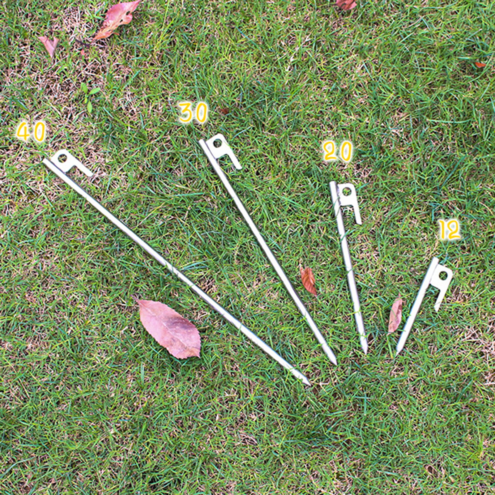 4DAB Adjustable Aluminum Alloy Tent Peg Stake 18cm Ultralight Camping Tent Acces 