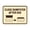 Ivory/Dark Brown, variant on Signs ByLITA Classic Framed Close Dumpster After Use Sign (Black) - Medium