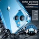 thumbnail image 4 of Funda transparente compatible con iPhone 12 y iPhone 13, que no amarillea, de ajuste delgado, ultrafina, de silicona suave, a prueba de golpes, compatible con iPhone 12, 13, 4 of 8