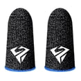 thumbnail image 1 of 6 Pairs Finger Sleeves for Gaming, Gaming Finger Sleeves, Thumb Sleeves Mobile Gaming Controller, Cell Phone Gaming Finger Sleeves for Mobile Game, Anti Sweat, Breathable, 1 of 8