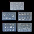 thumbnail image 3 of Techinal DIY Nail Art Silicone Mold 3D Cat Rabbit Wing Square Resin Mold Jewelry Tools, 3 of 19