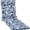 Blue Garden Floral, variant on Outdoor Chaise Cushion, 21 in x 72 in, Weather-Proof, Rain-Proof, Fade Resistant Patio Cushion for Chaise Lounger Ruby Clarissa