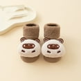 thumbnail image 2 of Boys Girls Socks Soft Warm Mid Crew Toddler Socks Winter Fall Learning To Walk, 2 of 3