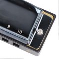 thumbnail image 4 of Black Harmonica C Key 10 Hole Blue Harp Stainless Steel Resin Thickened Cover Mouth Organ, 4 of 4