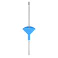 thumbnail image 1 of Water Leak Detection Rod: Stainless Steel High Sensitivity Listening Device - Used For Pipe Leak Testing And Underground Water Leakage Monitoring, 1 of 4