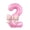 2, variant on 2pcs 40inch Pink Bowknot Number Foil Balloons Wedding Birthday Party Decoration Anniversary Decor Photo Props Party Supplies