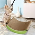 thumbnail image 3 of Tapis à Gratter pour Chat Lit en Carton Jouet Interactif Durable Tapis à Gratter Vert P, 3 of 9