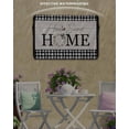 thumbnail image 2 of HOME Outdoor TV Cover 60 to 65 inch Farmhouse Cotton Butterfly Black Plaid Wood Grain Waterproof Dustproof TV Covers for Outside with Zipper Remote Control Pocket Flat Screen Protectors, 2 of 7