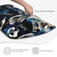 thumbnail image 4 of Pofeuu Football Print Queen Pillow Cases,Pillowcases with Envelope Closure, Wrinkle, Fade and Stain Resistant Pillow Covers-20x36in（No pillow core), 4 of 7