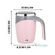 thumbnail image 2 of Tazas Taza mezcladora de café totalmente automática Taza de café de acero inoxidable Taza de agua de oficina magnética multifuncional Taza mezcladora, 2 of 2