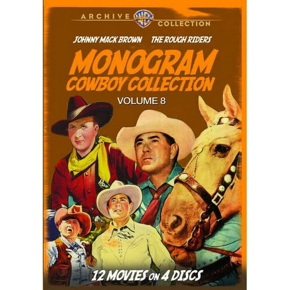 Monogram Cowboy Collection: Volume 8 (DVD), Warner Archives, Western