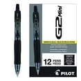 thumbnail image 1 of Bolígrafo de gel PILOT G2 Mini Premium 0,7 mm punta fina negro paquete de 12, 1 of 4