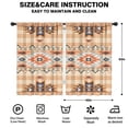 thumbnail image 2 of Blackout Kids Curtains,Boho Bohemia Geometric Line Art Childrens Insulated Curtains Set Of 2,Bedroom Essentials,Toddler Room Decor 42"x63"(106x160cm), 2 of 4