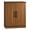 Sienna Oak, variant on Pemberly Row Base Cabinet for Kitchen Storage with Adjustable Shelf in Dakota Oak Finish