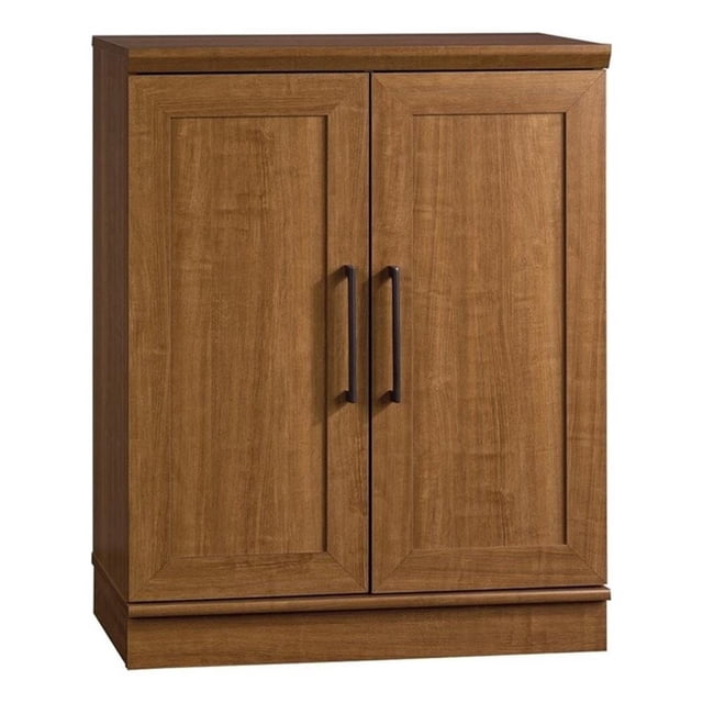 Pemberly Row Armoire de Rangement à Base en Bois d'Ingénierie en Chêne Sienna