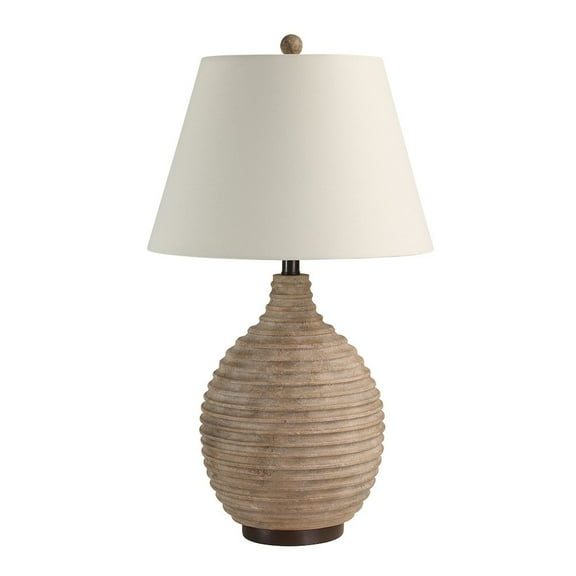 Everren Cebada 27.5" Height Table Lamp, Brown