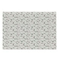 thumbnail image 1 of Mid Century Cutting Board, Grid of Random Geometrical Shapes and Lines Modernist Approach, Decorative Tempered Glass Cutting and Serving Board, Large Size, Pale Pink Beige Grey, by Ambesonne, 1 of 1