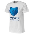thumbnail image 2 of Men's NBA x Naturel White Memphis Grizzlies No Caller ID T-Shirt, 2 of 3