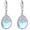 filigree, variant on CACA LADY Flower Filigree Earrings 925 Sterling Silver Filigree Teardrop Moonstone Dangle Leverback Earring Moonstone Jewelry Gift for Women