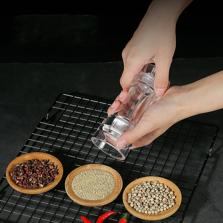 Acrylic Salt Pepper Mill Grinder Manual Pepper Grinder Salt Spices
