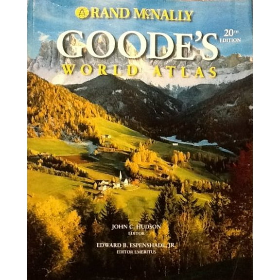 Pre-Owned Goode's World Atlas Paperback